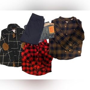 baby boy bundle five piece size 2T
